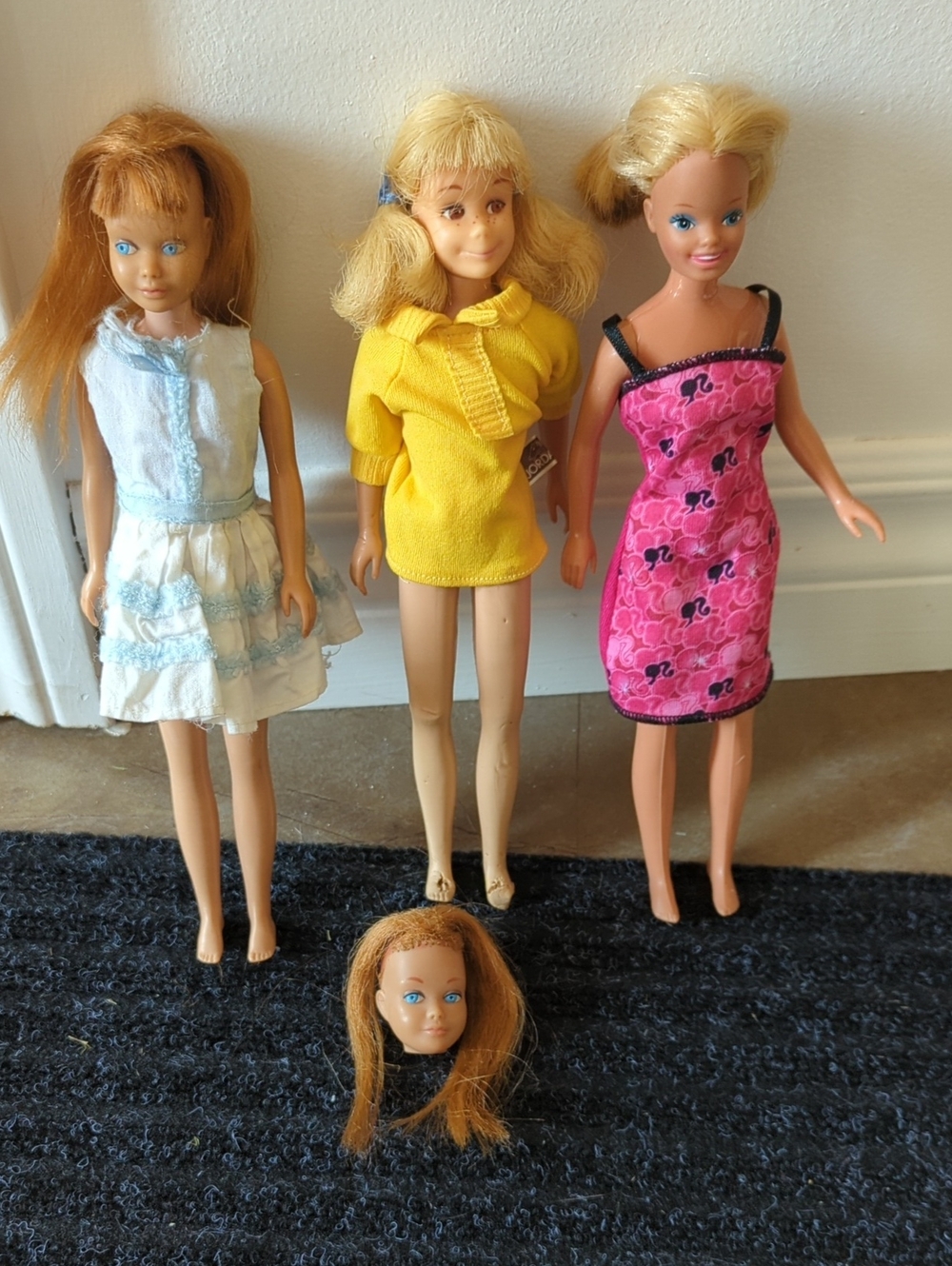 Lot Of Vintage 60s Skipper Ans Skooter Dolls TLC